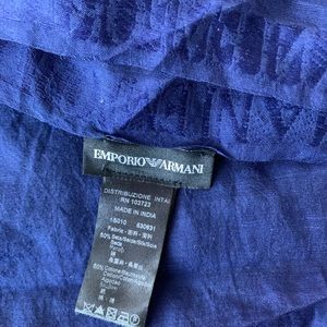 Emporio Armani scarf-stole